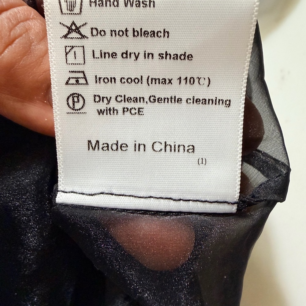 J.ING Black Sheer Blouse - Picture 15 of 15